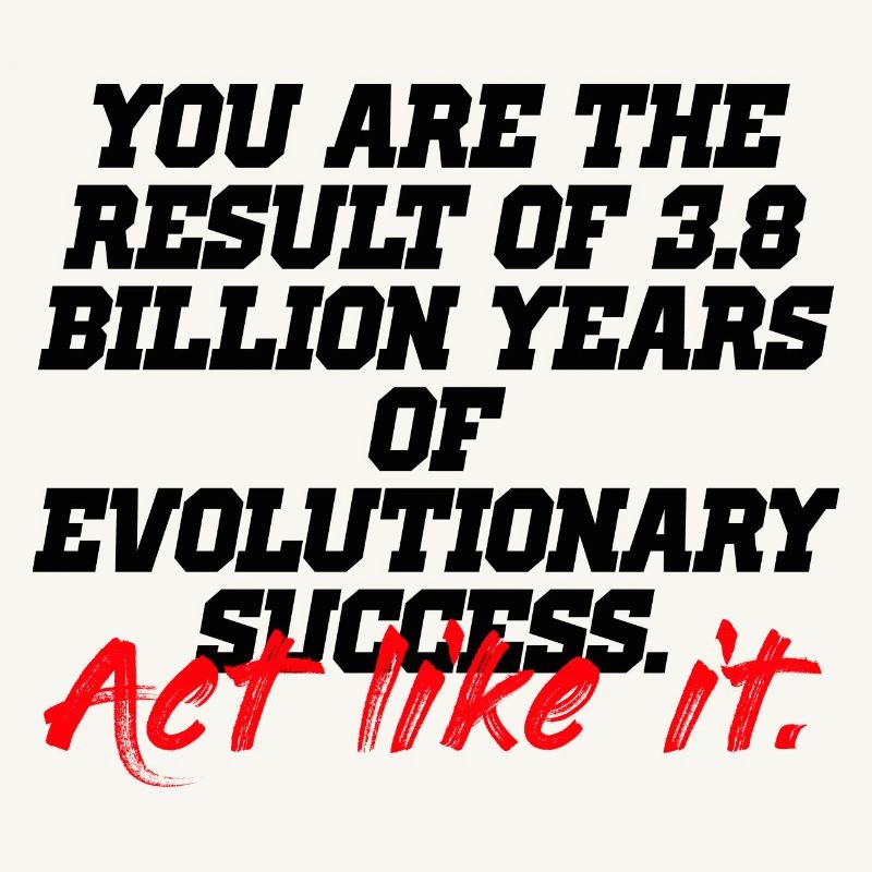 act like it evolution