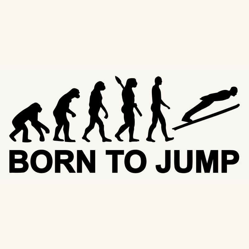 Evolution Ski-jumping