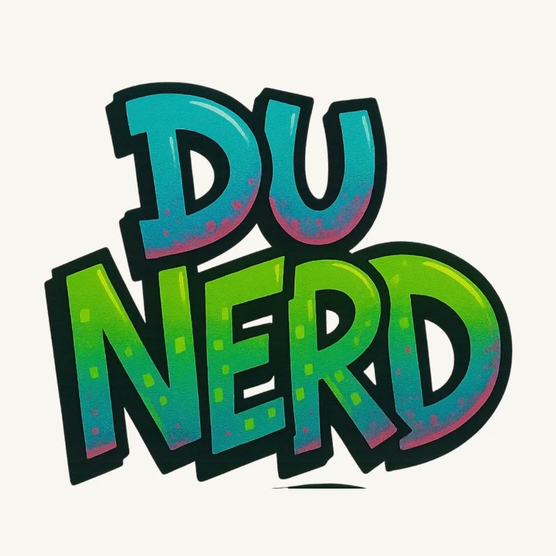 Nerd design with gradient
