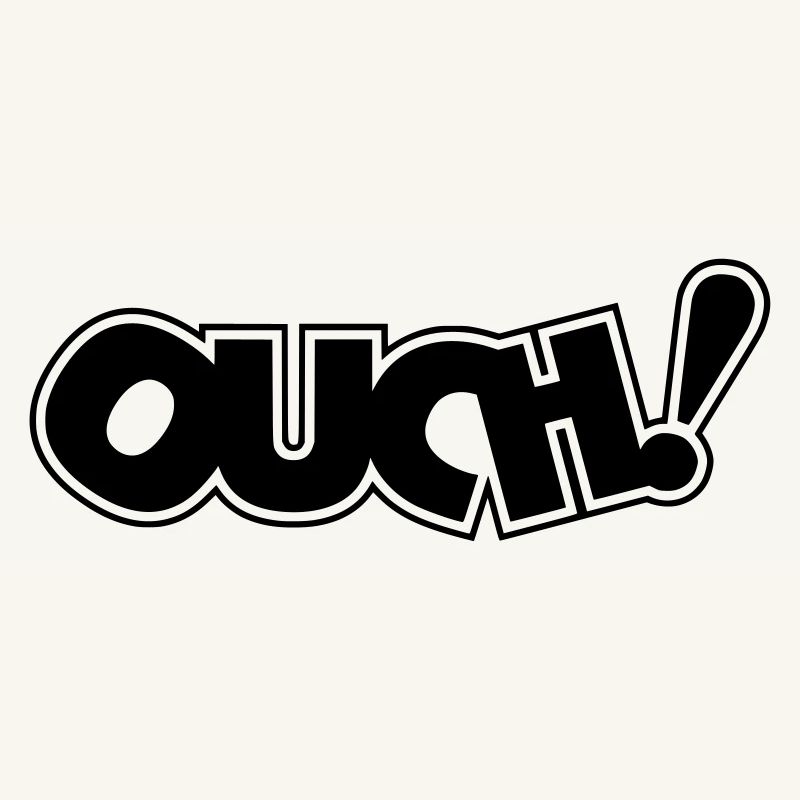 Comic Ouch Geschenk Geschenkidee