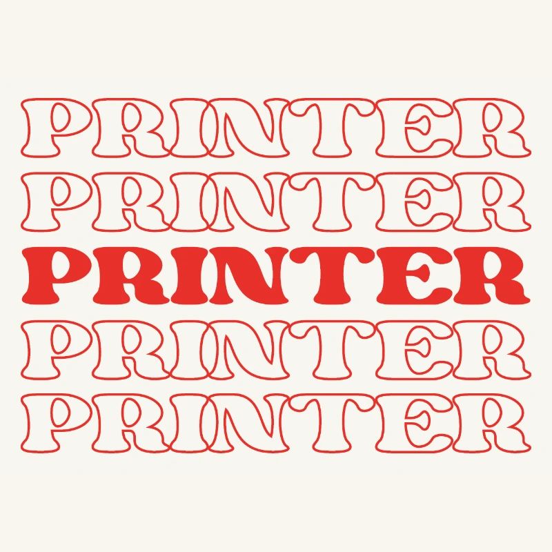Printer Press Operator Typesetter Print Worker