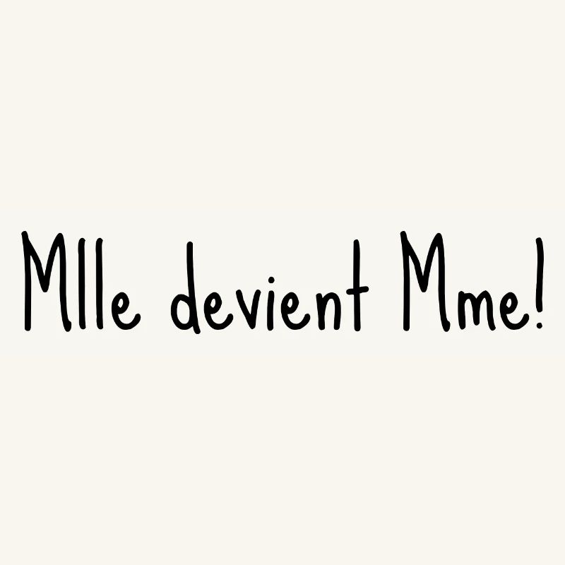 Mlle devient mme