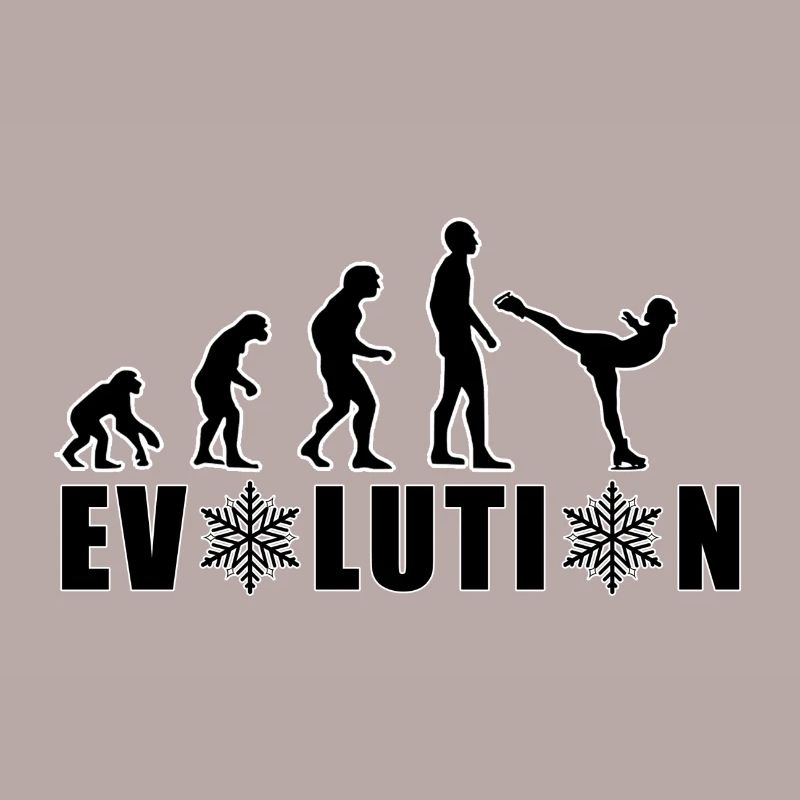 EVOLUTION EISKUNSTLAUF WINTER SCHNEE