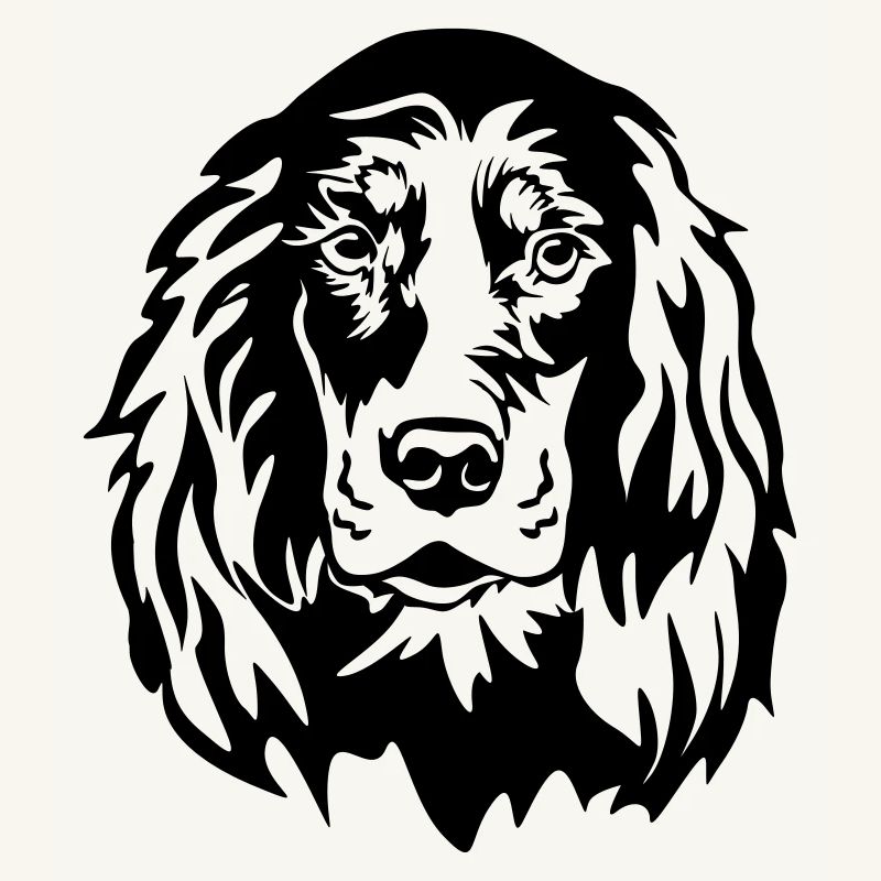 Gordon Setter Head