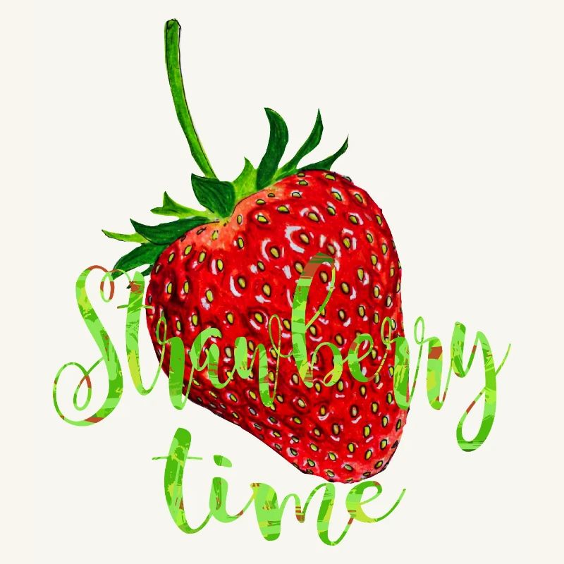 Fraise avec expression