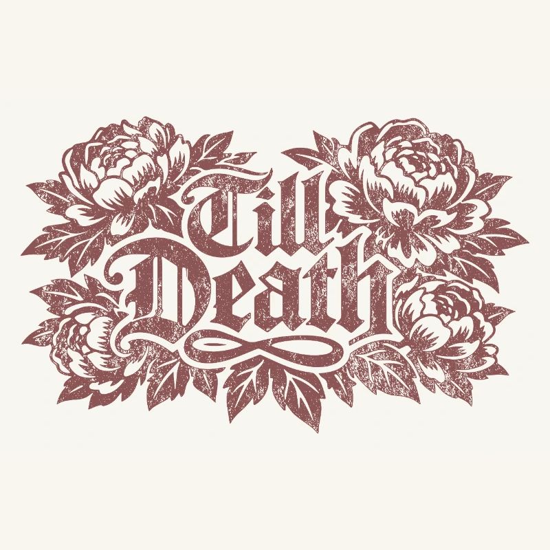 Till Death Florale Gothic | Valentine's Day