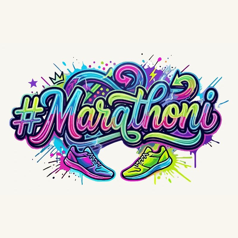 Chaussures de course Marathoni Graffiti