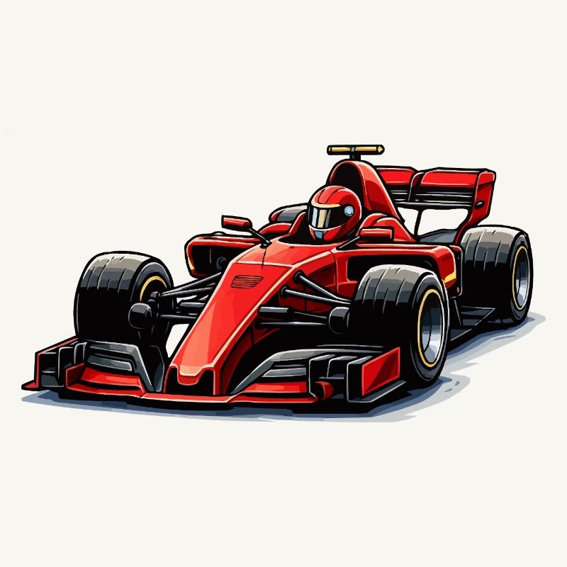Graphismes de voitures de course