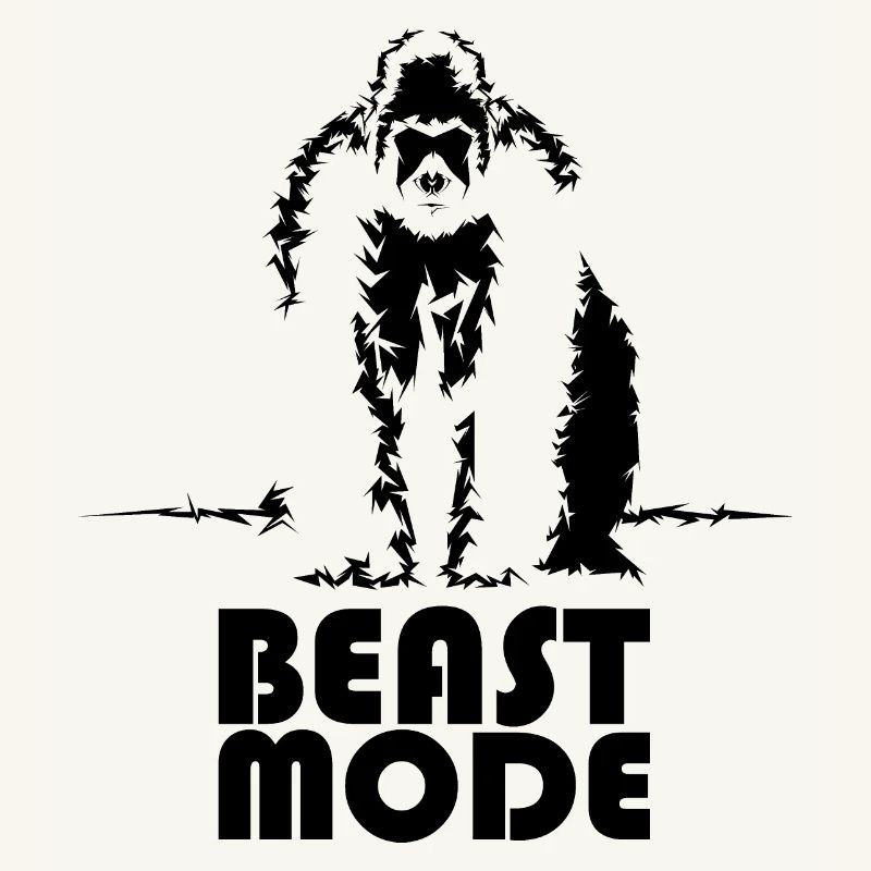 Icône du mode bête Gorilla Monkey Monkey Monkey Icône