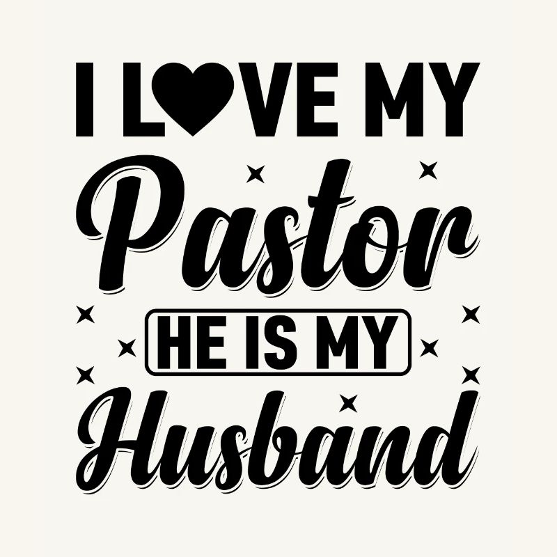 J’aime mon pasteur il est mon mari pasteur