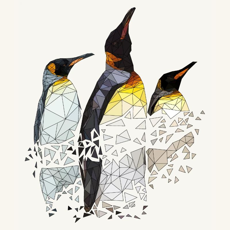 Pinguingruppe | Low Poly