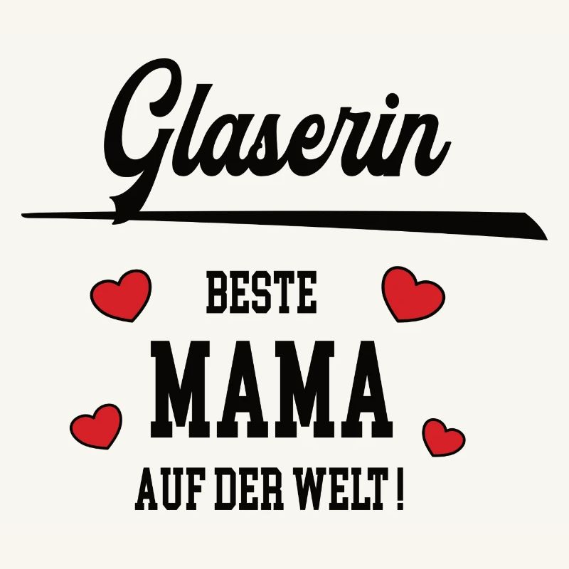Beste Mama Glaserin Muttertag Geburtstag Mutter