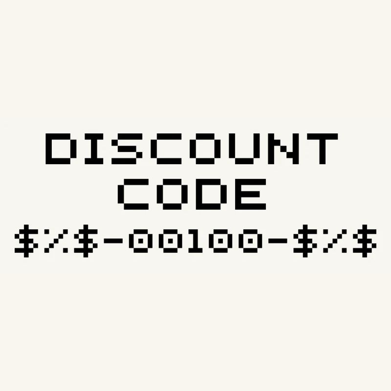 Code de réduction/code de rabais