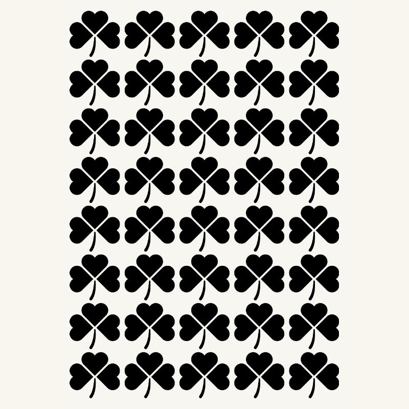 Irish Clover pattern design