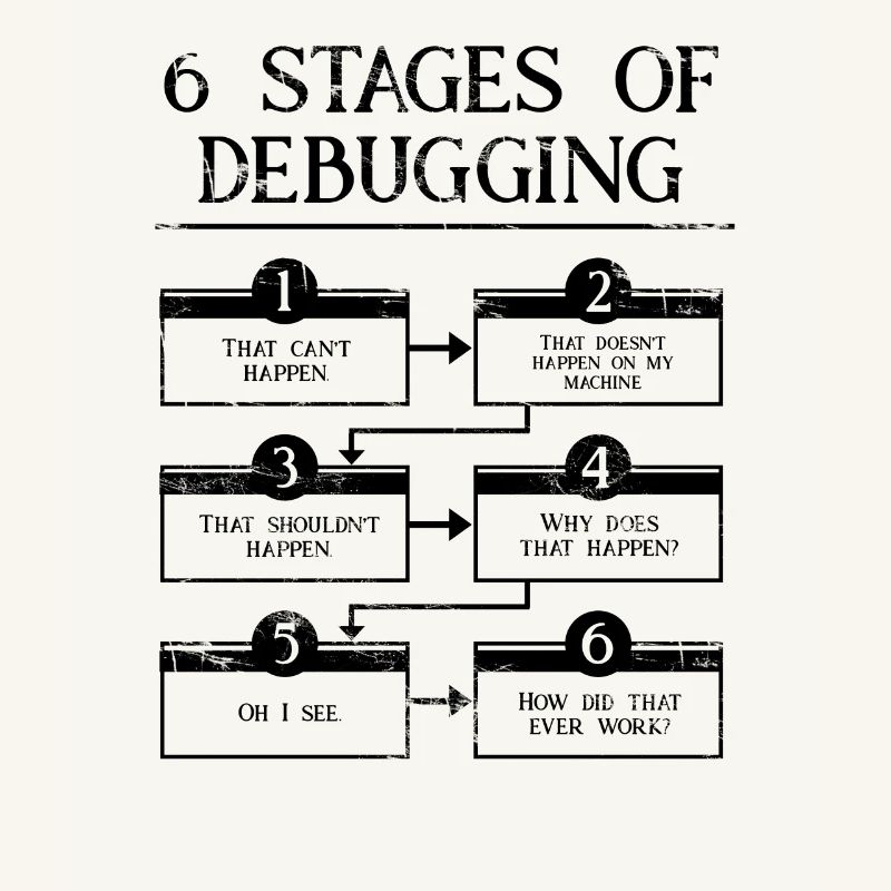 6 Schritte zum Debuggen der Computerprogrammiercodierung