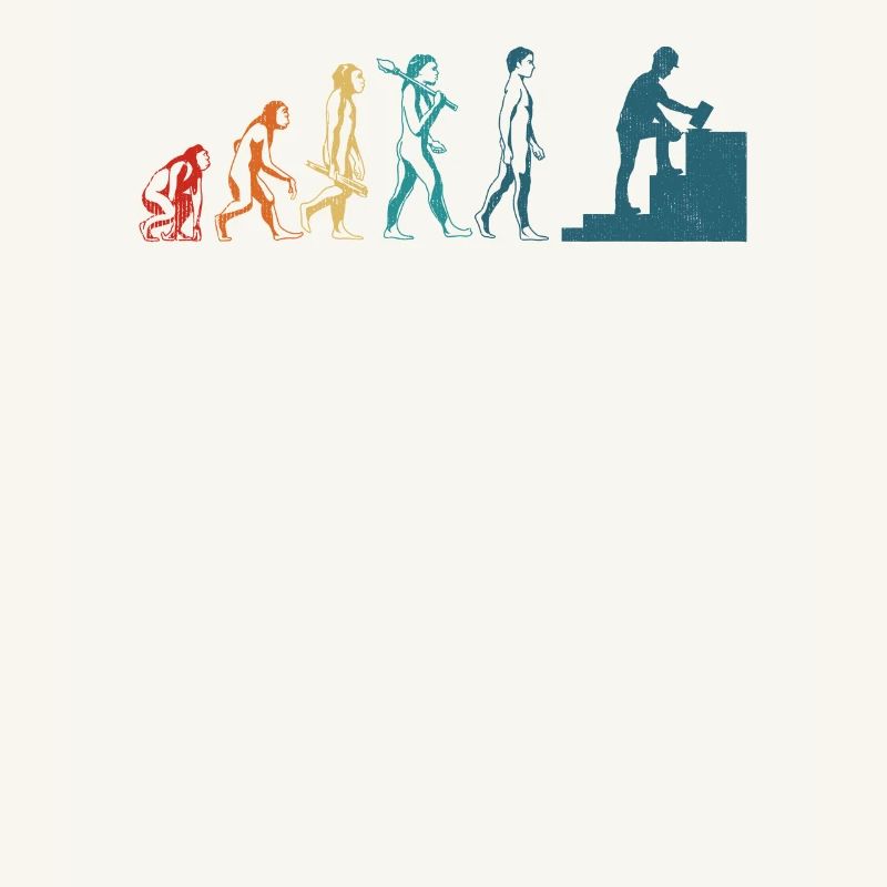 Concrete Finisher Evolution Funny Concrete Worker