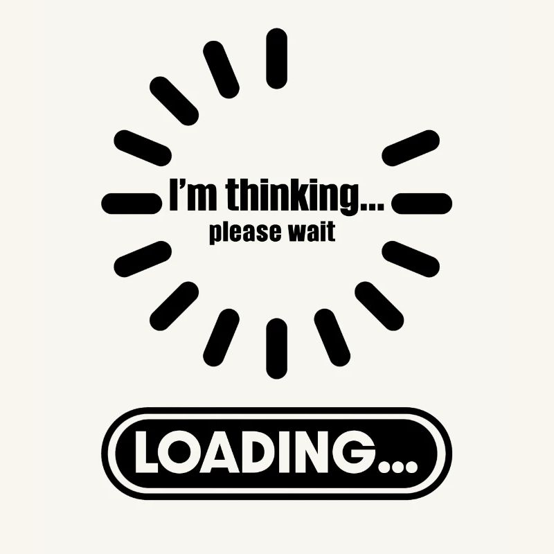 Im thinking please wait its Loading I Think