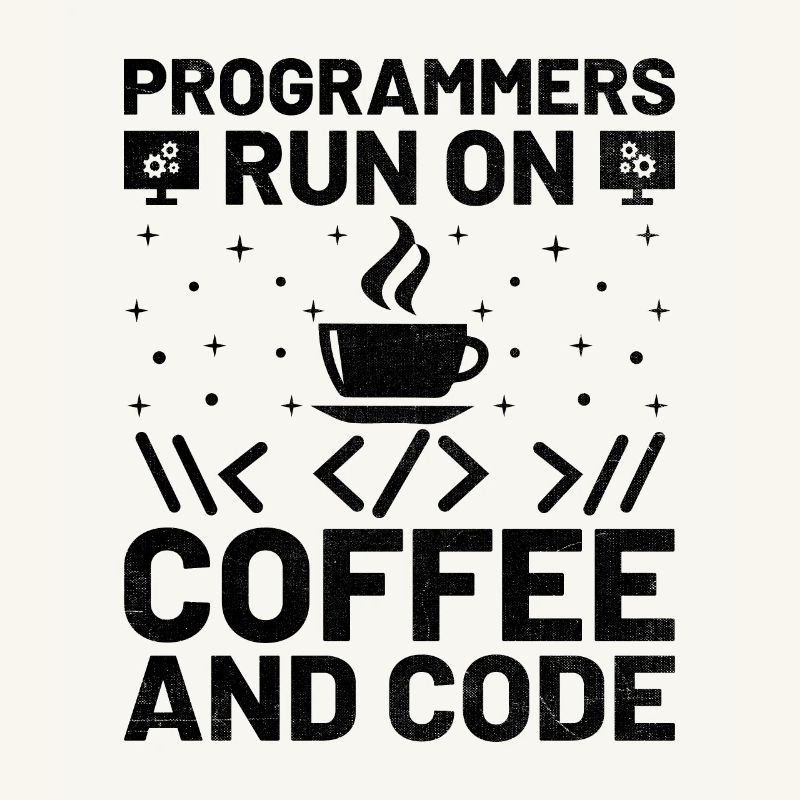 Kaffee-Codierung Programmierer Programmierer Entwickler Nerd Coff
