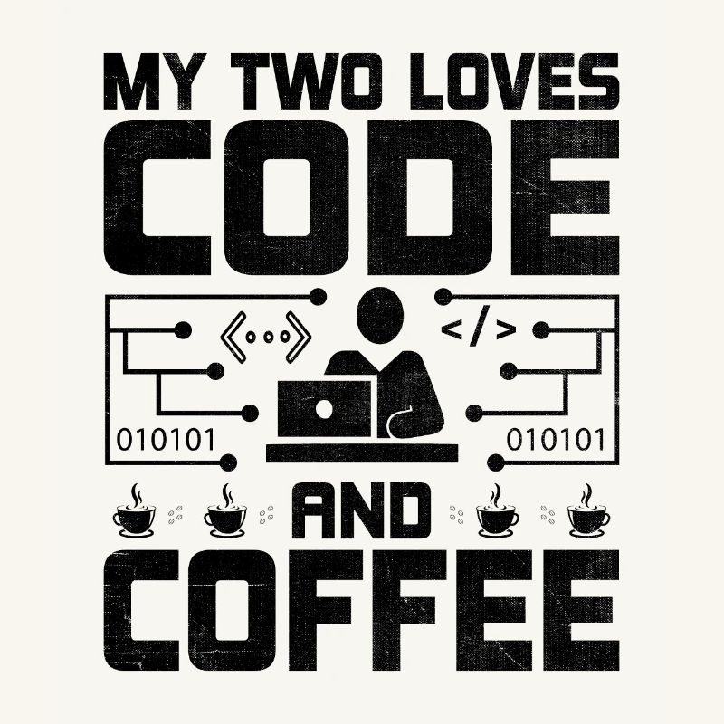 Kaffee-Codierung Programmierer Programmierer Entwickler Nerd Coff