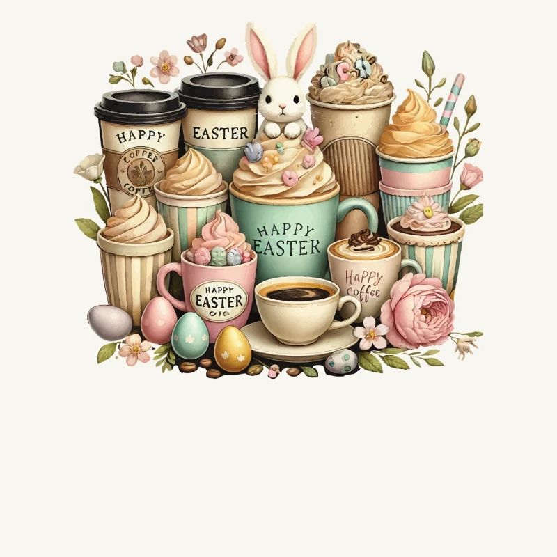 Easter Coffee Easter Bunny Coffee Lover Joy