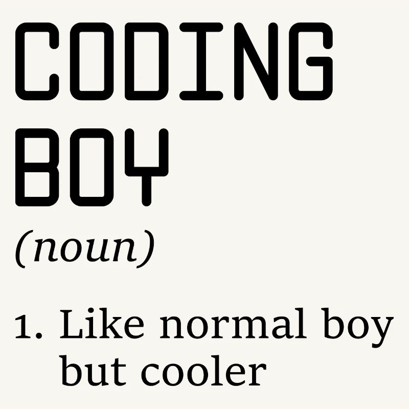 Coding Boy Definition Noun Software Developer Prog