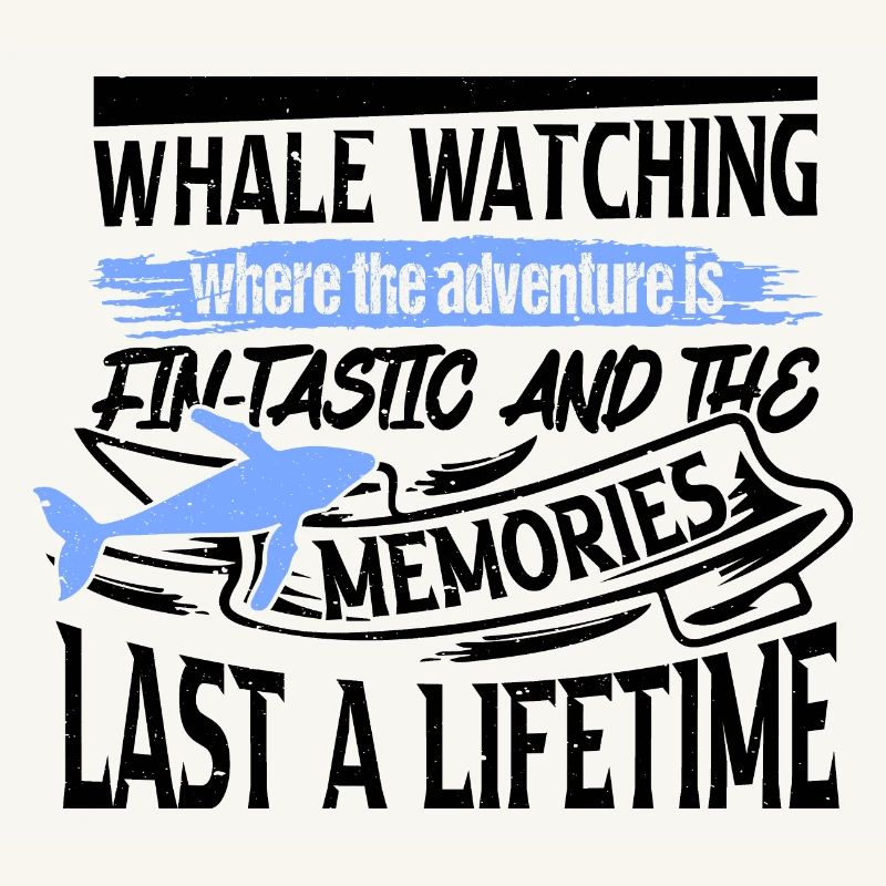Marine mammals for orca watching and humpback whale