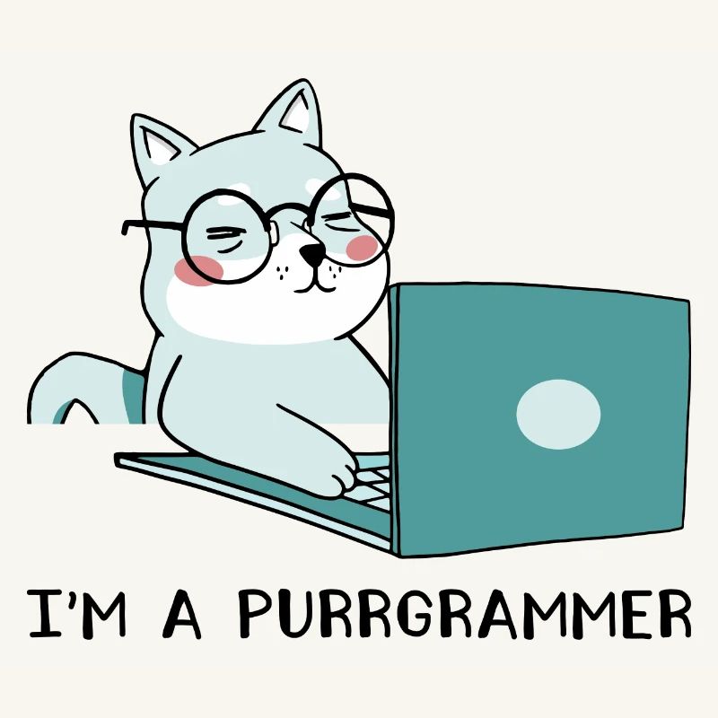 I'm A Purrgrammer Coder Software Developer Compute