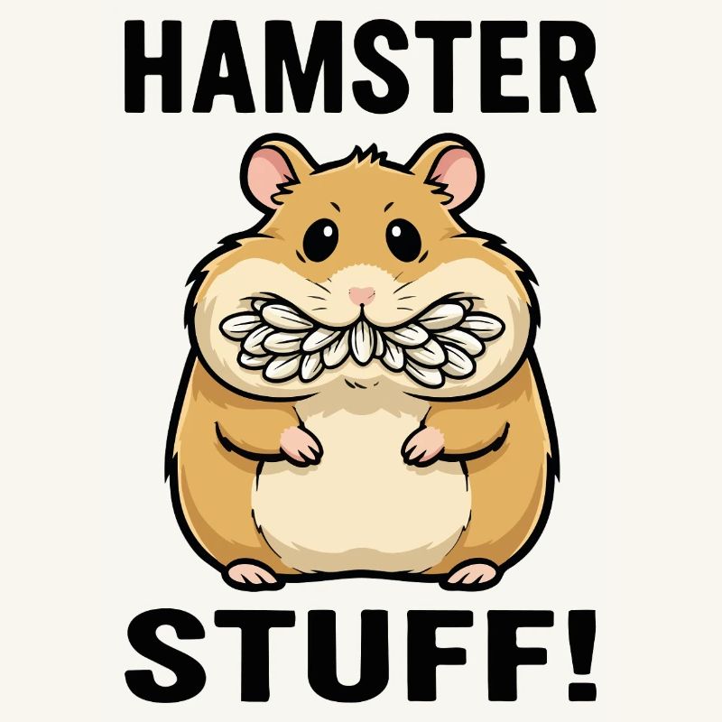 Hamster Stuff Seed Cheeks Rodent