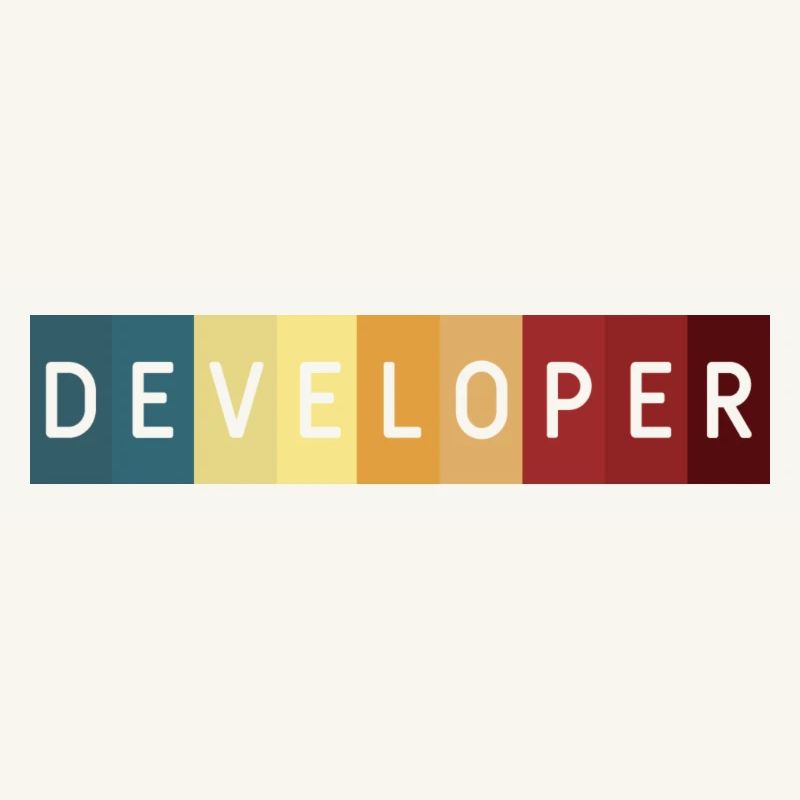 Developer - inscription