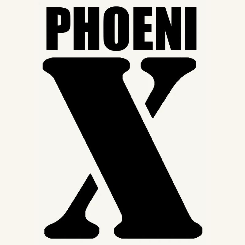 Phoenix – Conception de prénom | Typographie minimale
