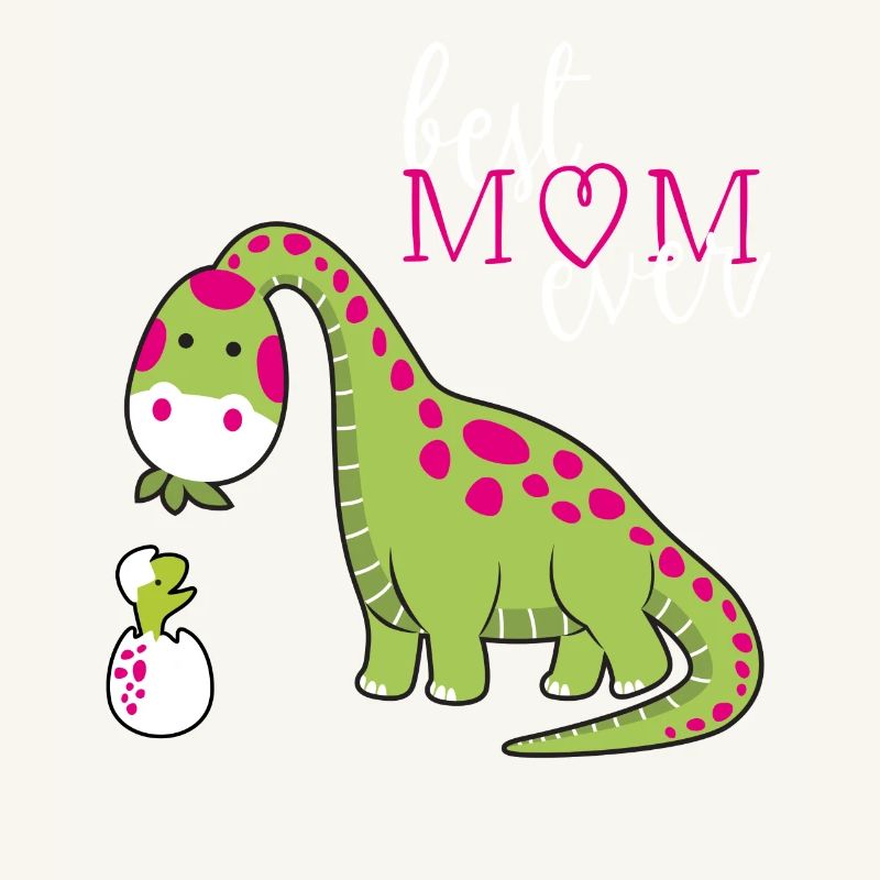 Dino Mutter Muttertag T-Shirt Mutter Tag Tee