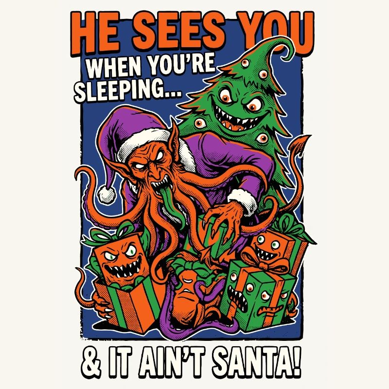 Il te voit Noël d’horreur