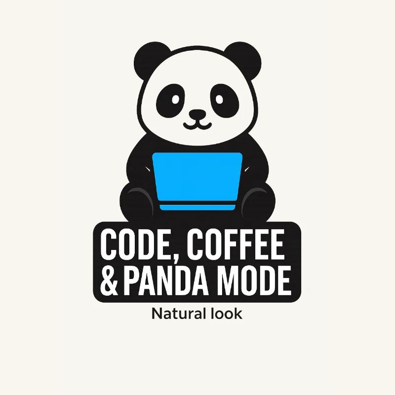 Code, café et style panda