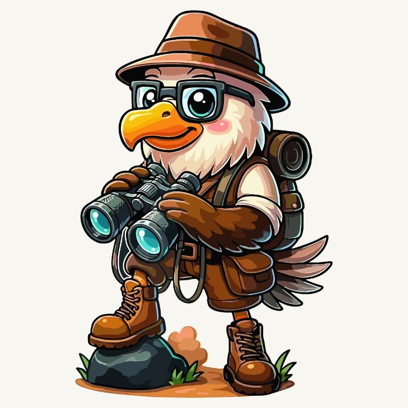 Drôle d’aventure de camping de randonnée Eagle Explorer