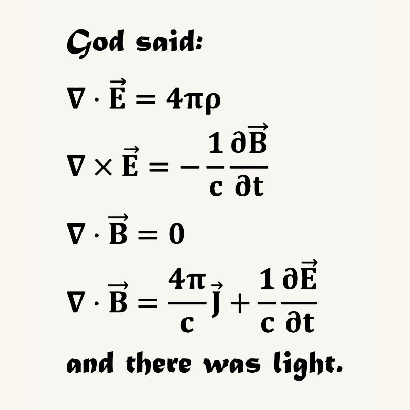 Physics Formula Equations Physicist Gift