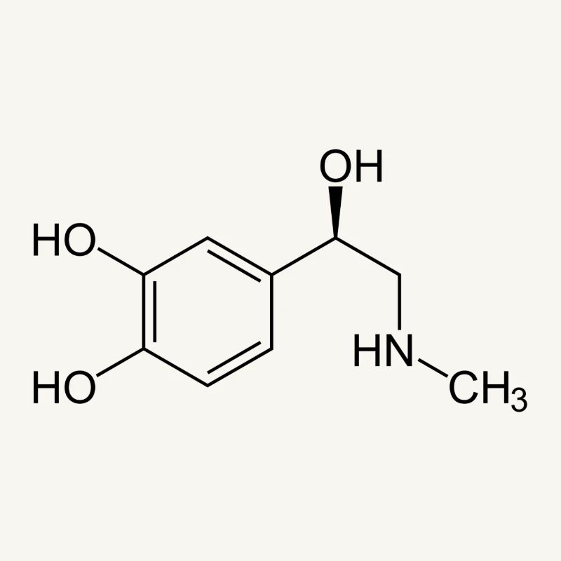 Adrenaline molecule