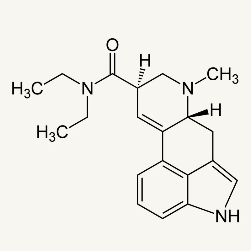 Molécule de LSD