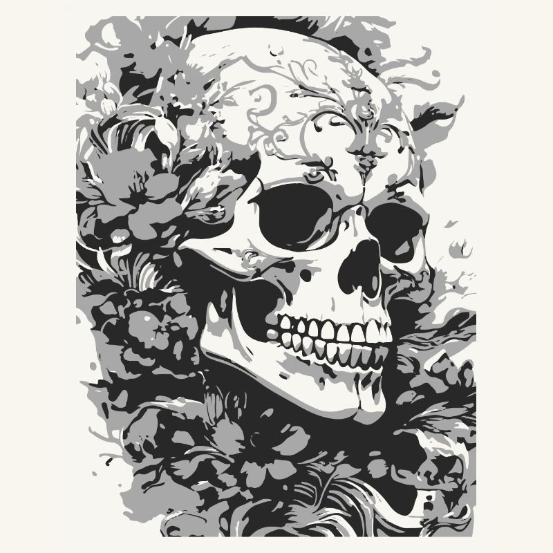 Gothic skull