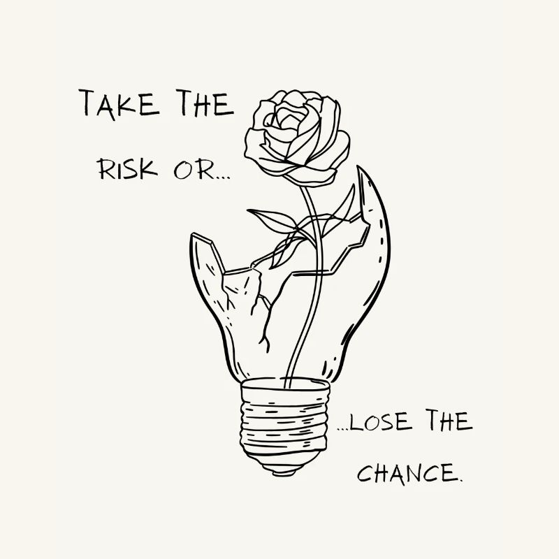Nehme das Risiko... oder verliere die Chance...