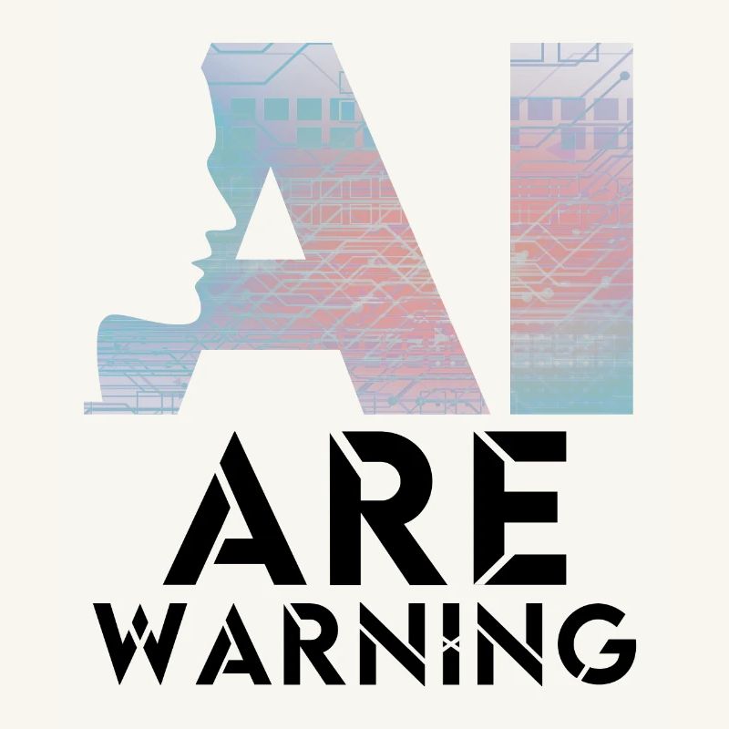 AI alert Caution artificial intelligence