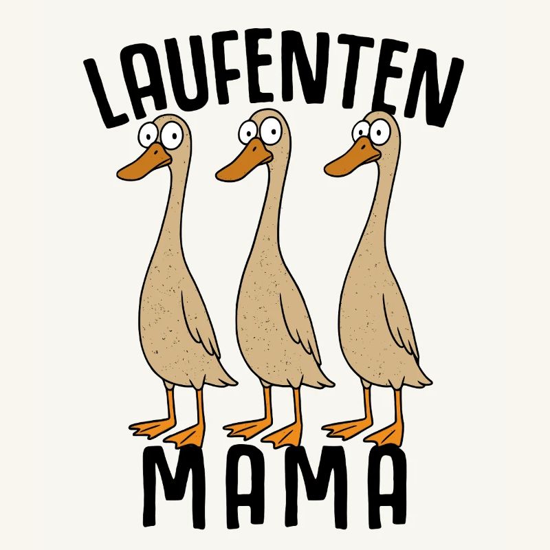 Runner Ducks Mama Duck Duck Élevage Runner Ducks