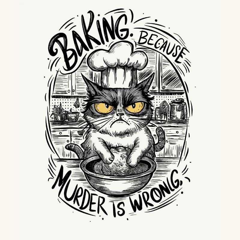 Baking Because Murder Is Wrong