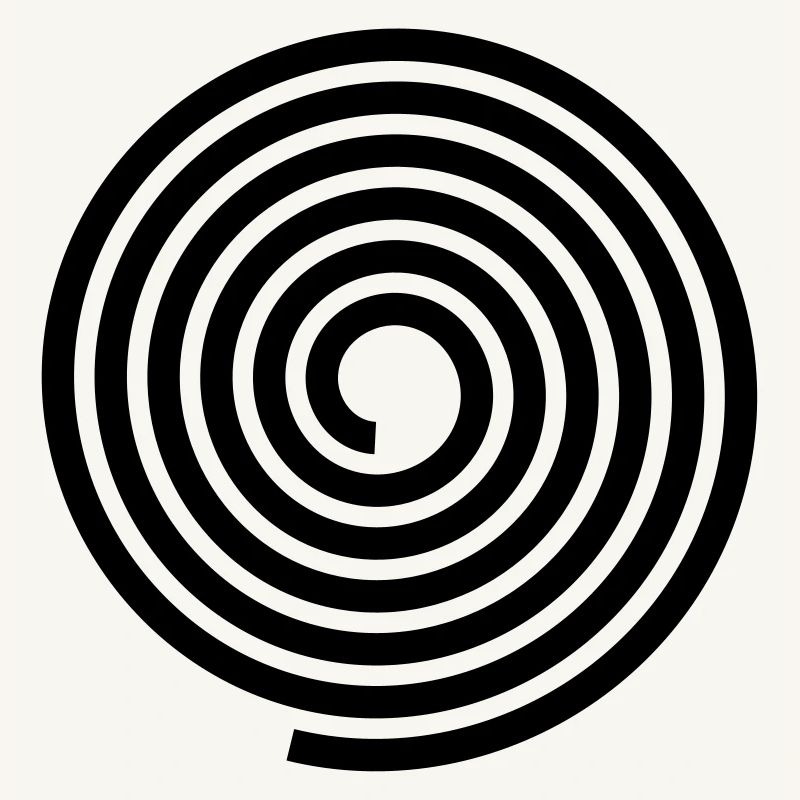 Spirals pattern vector template