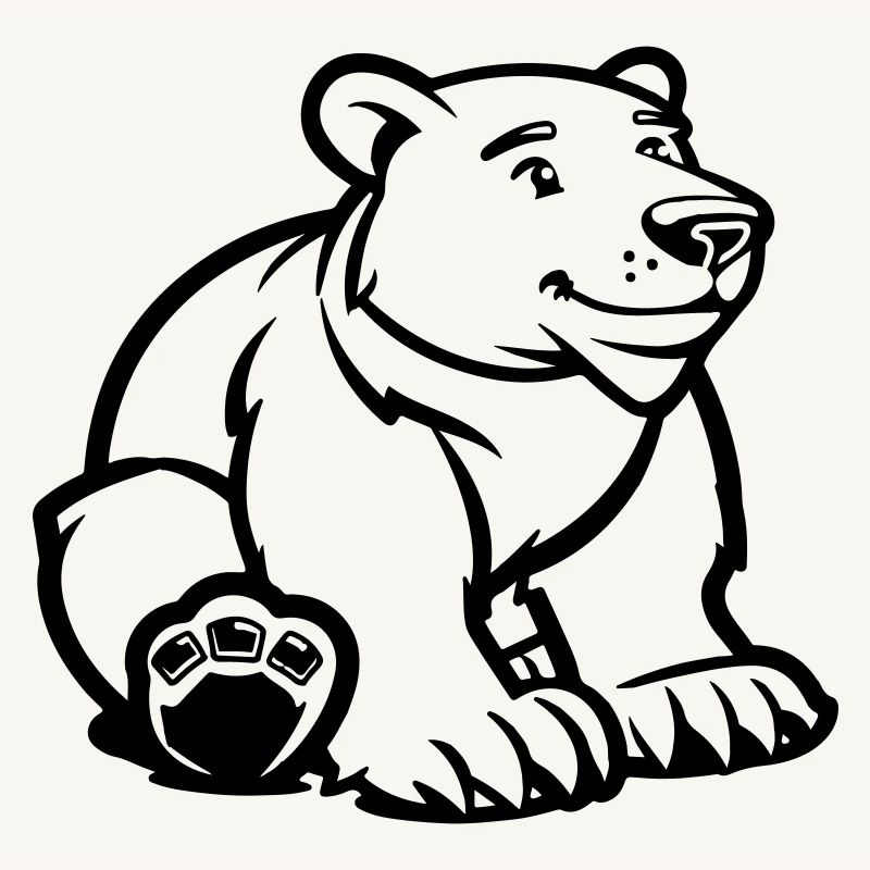 Polar Bear Comic Bear