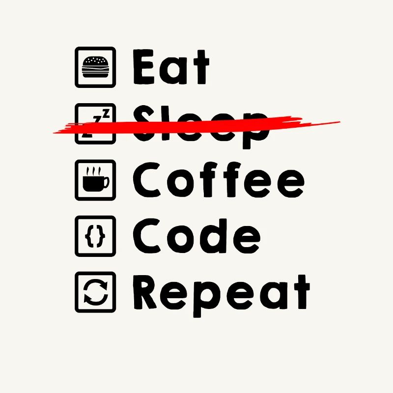 Eat Coffee Code Repeat