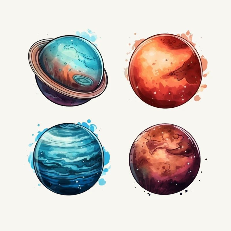 Das kosmische System - Planeten