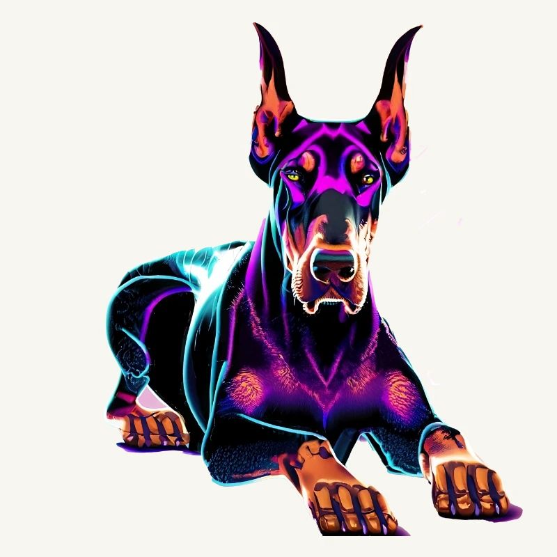 Dobermann Synthwave
