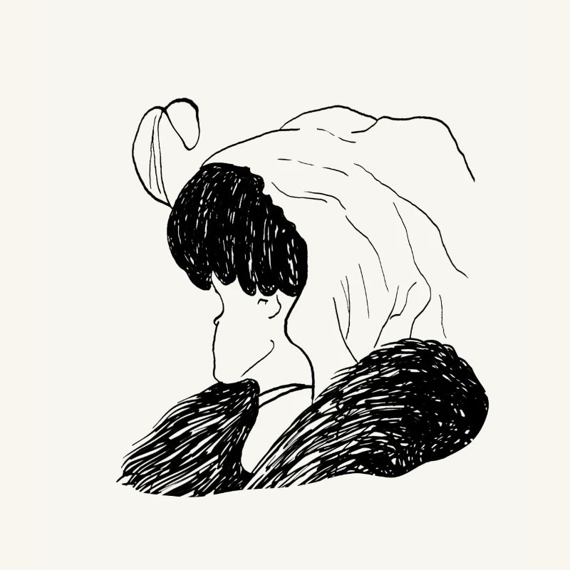 täschung alte dame oder junge frau