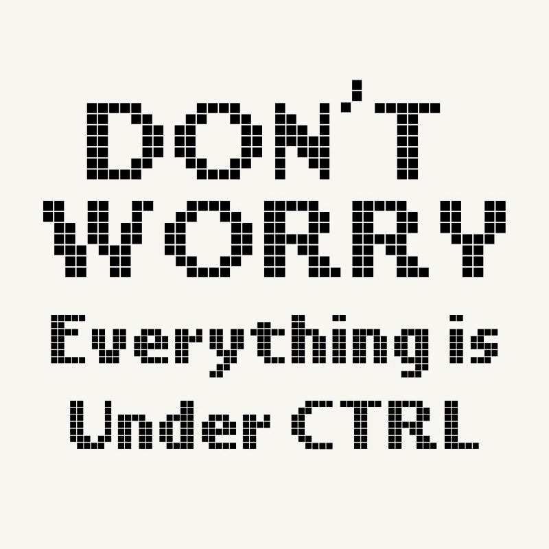 Programmation informatique Ne vous inquiétez pas tout sous