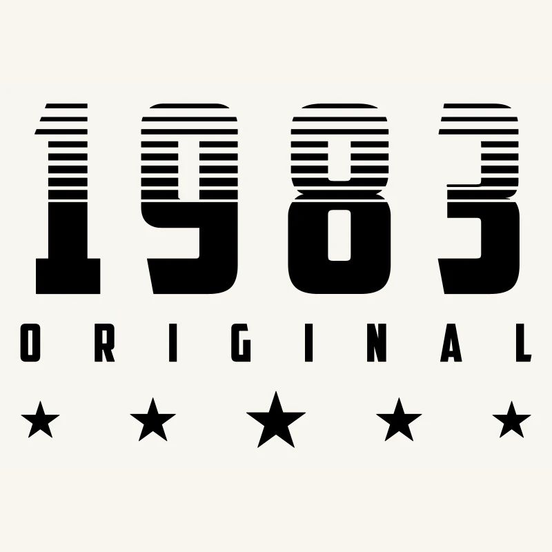 Original 1983 Année de naissance | | changeable de couleur